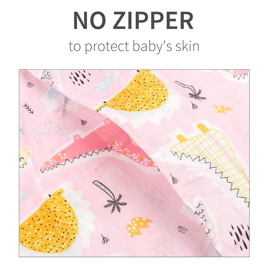 ALVABABY Toddler Pillowcases Fits 13 x 18,12x 16 Kids Cotton Baby 2 Packs Envelope Kids Pillowcases for Boy Girl Sleeping Travel 2TPW28