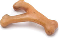 Benebone Wishbone Durable Dog Chew Toy for Aggressive Chewers, Real Chicken, Made in USA, Small, for Any breed