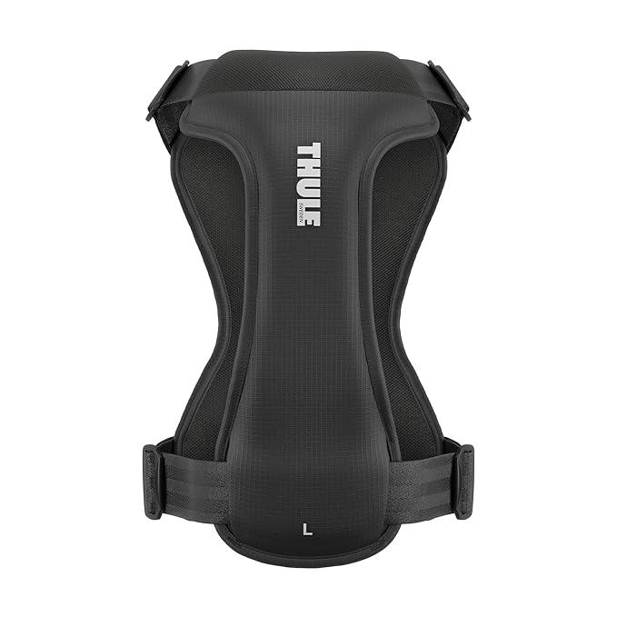 Thule Cappy Dog Harness L - Crash-Tested for Safety - Seatbelt passthrough - Adjustable & Easy to Clean - Padded Breathable mesh Panels - Leash Loop - Step-in Design