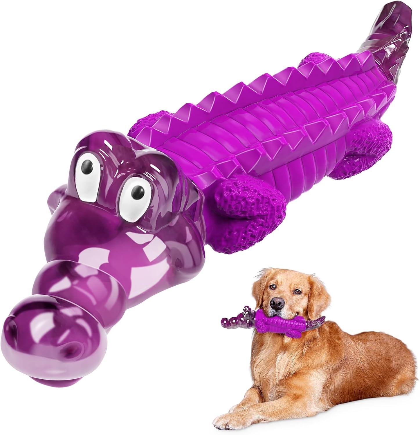 Dog Chew Toys for Aggressive Chewers: Puppy Teeth Chew Toy -Indestructible Dog Toys for Small Meduium Large Breed