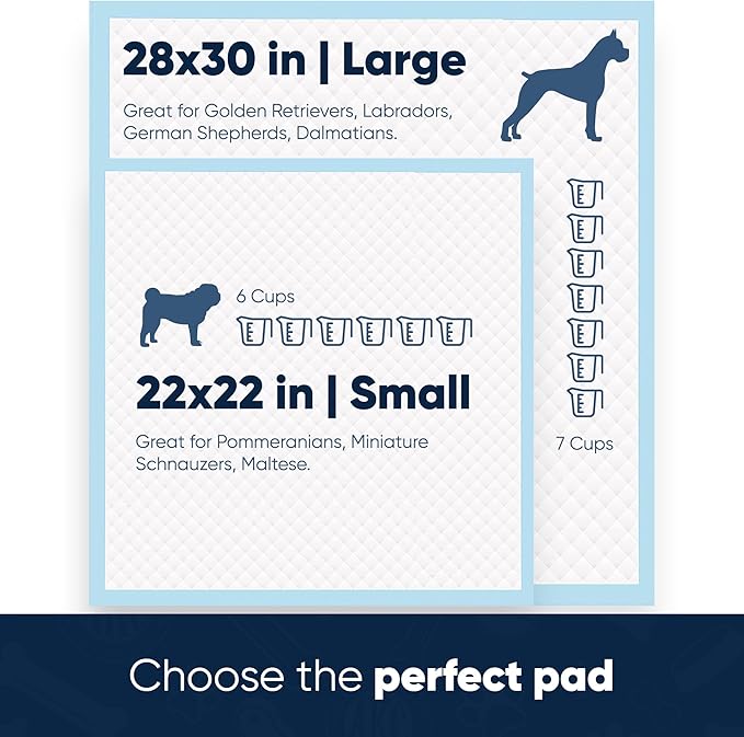 American Kennel Club Scented Puppy Training Pads with Ultra Absorbent Quick Dry Gel – 22 x 22 Pee Pads for Dogs - Grass Scented - 100 Count