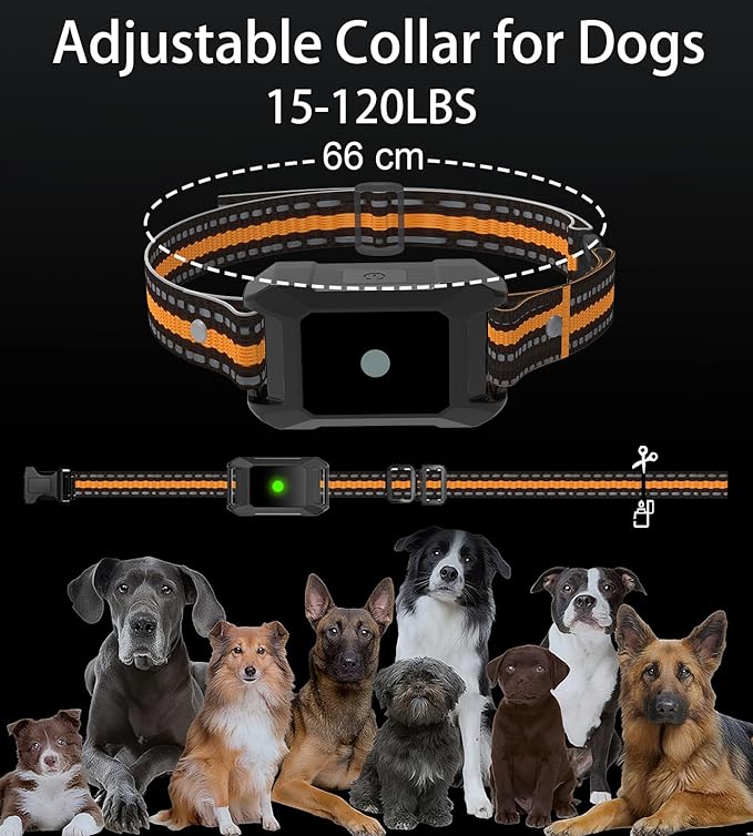 Dog Shock Collar - 4200FT Dog Training Collar with Remote Innovative IPX7 Waterproof with 4 Training Modes,Vibration and Shock,Rechargeable E-Collar for All Breeds