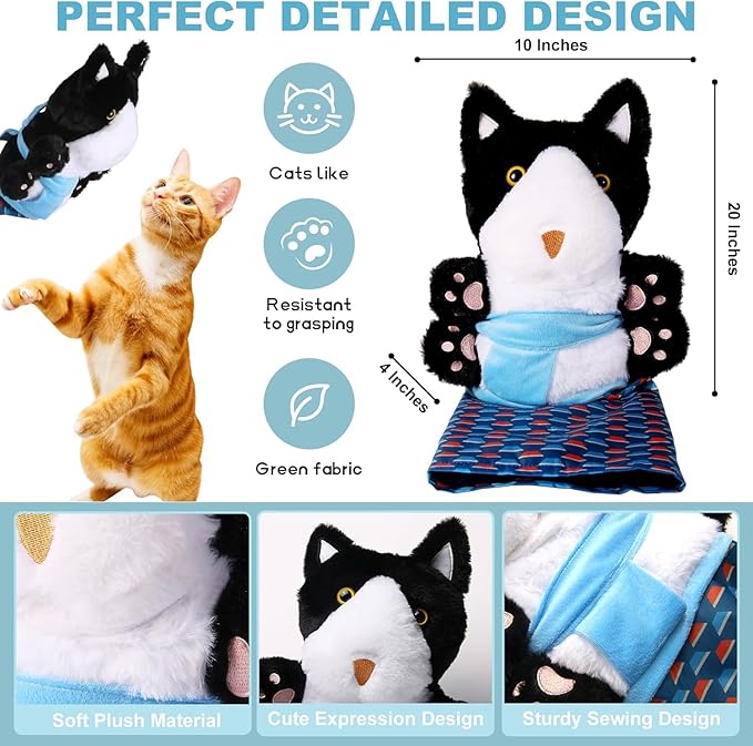 Cat Toys, Cat Wrestling Glove, Cat Wrestling Puppet, Hand Puppets with Tough Padding for Safe and Fun Interactive Toys