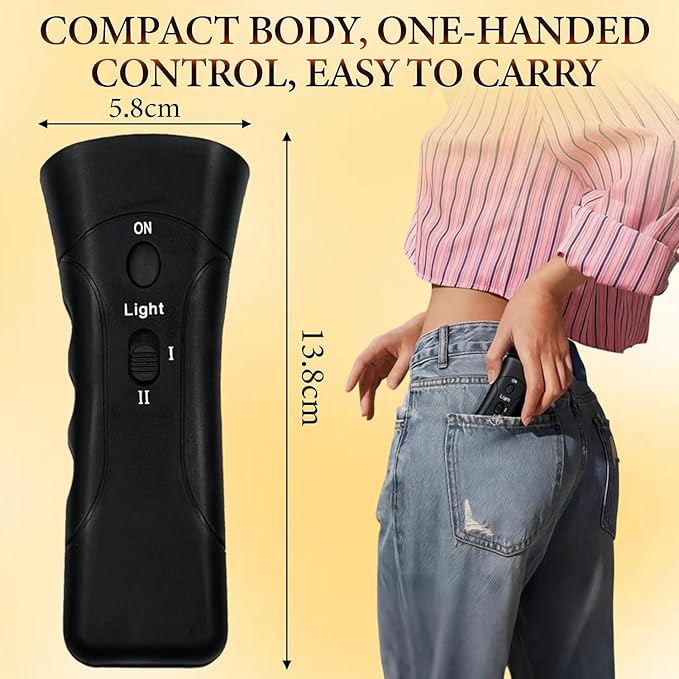 PetGentle Anti-Barking Device, Ultrasonic Dog Training Control, One-Click Behavior Correction