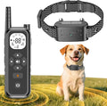 Wireless Dog Fence Invisib for Dogs Electric Fence 185 Days Standby Training Collar, Flash Light & Waterproof Portable Dog Perimeter Collar with 3 Training Mode for 1 Dog Large Medium