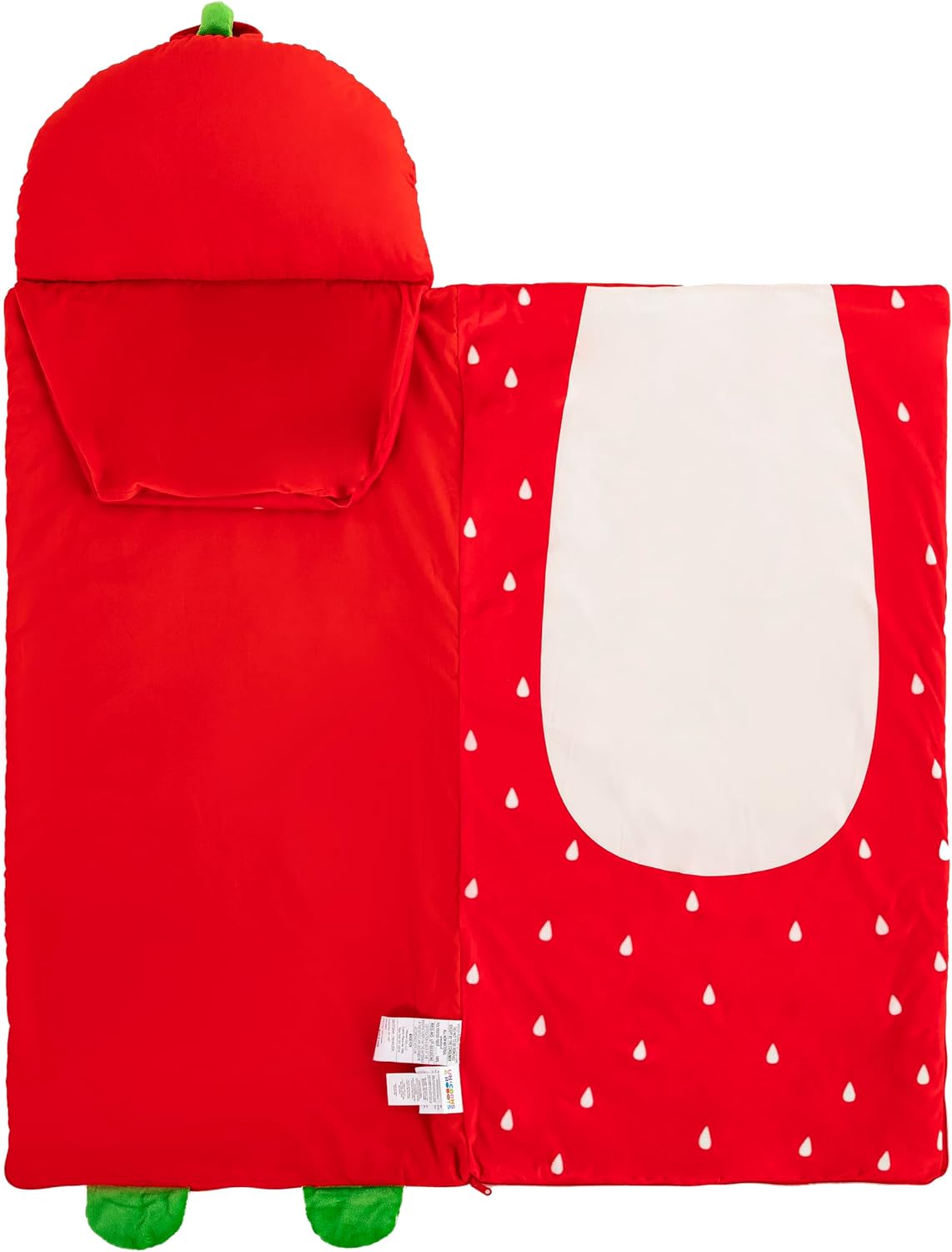 Kid's Nap Buddies Character Preschool Nap Mat, Toddler Sleeping Bag with Pillow for Daycare, Ages 3+