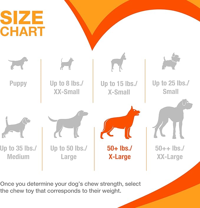 Nylabone Pretzel Power Chew Toy for Dogs, Dog Toys for Aggressive Chewers, Bacon & Peanut Butter Flavor, X-Large Dogs - 50+ lbs, 1 Count