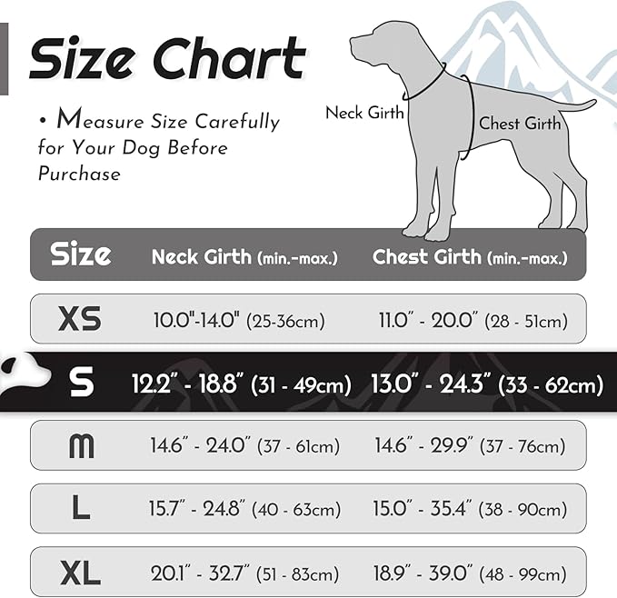 Eagloo Dog Harness Small Sized Dog, No Pull Service Vest with Reflective Strips and Control Handle, Adjustable and Comfortable for Walking, No Choke Pet Harness with 2 Metal Rings, Black, S
