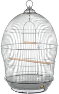 Maykoosh Neo-Classical Nostalgia Scrollwork Bird Cage with Intricate Design, Durable Metal Construction, Spacious Interior