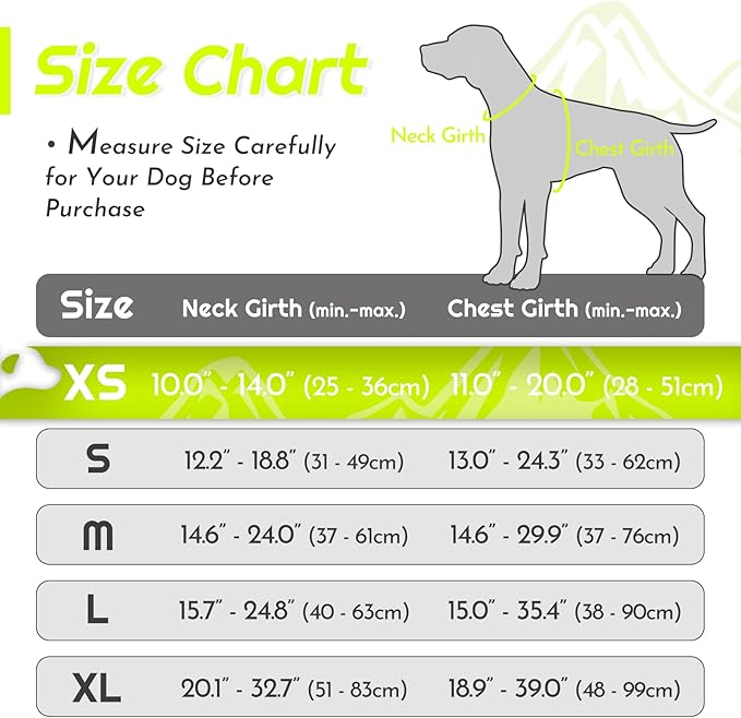 Eagloo Small Dog Harness No Pull, Service Vest with Reflective Strips and Control Handle, Adjustable and Comfortable for Walking, No Choke Pet Harness with 2 Metal Rings, Green, XS