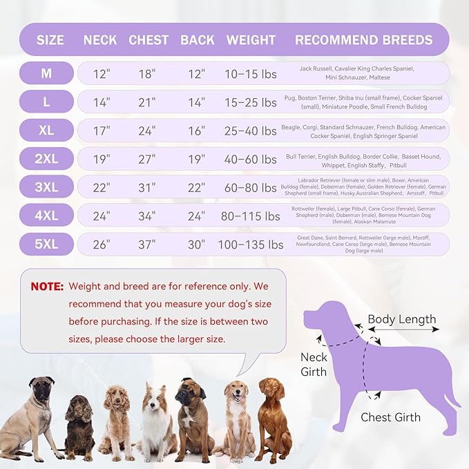 3XL Dog Sweaters for Large Dogs,Dog Hoodie,Cozy Fleece Interior Sweatshirt with Hood & Pocket,Leash Hole,Pet Clothes Sweater for Small,Medium,and Large Dogs,Light Purple&3XL