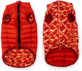 Winchester Pet Premium Reversible Dog Puffer Vest, Red, Extra Large