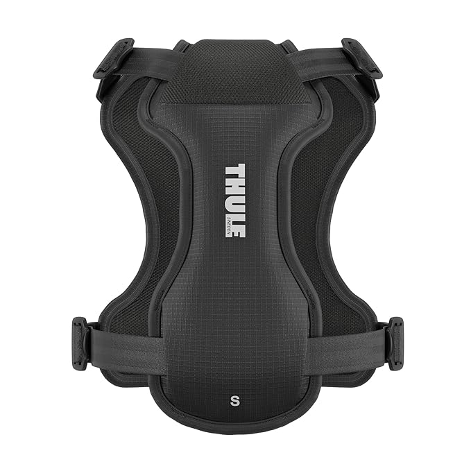 Thule Cappy Dog Harness S - Crash-Tested for Safety - Seatbelt passthrough - Adjustable & Easy to Clean - Padded Breathable mesh Panels - Leash Loop - Step-in Design