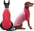 KYEESE 2Pack Dog Sweater Pullover Pets Clothes Soft Pets Sweaters Stretchy Pet Fleece Sweater Dogs Sweatshirt with Sleeves Comfy Dog Sweaters for Large Dogs Lightweight Pet Coat for Cold Weather