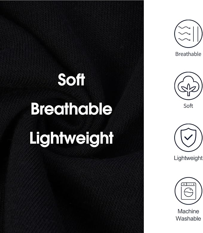 IECOii Dog Sweatshirts for Large Dogs, Basic Dog Hoodie for Large Size Dogs, Pet Pullover Sweatshirt with Hood Lightweight Fall Sweater for Doberman, Pitbull, Labrador, Black, 2XL (No Fleece Lined)