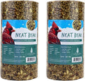 Birdseed Cylinders with Hole - Bird Seed for Outside Wild Birds (Small Cylinder, Neat Beak 2pc)