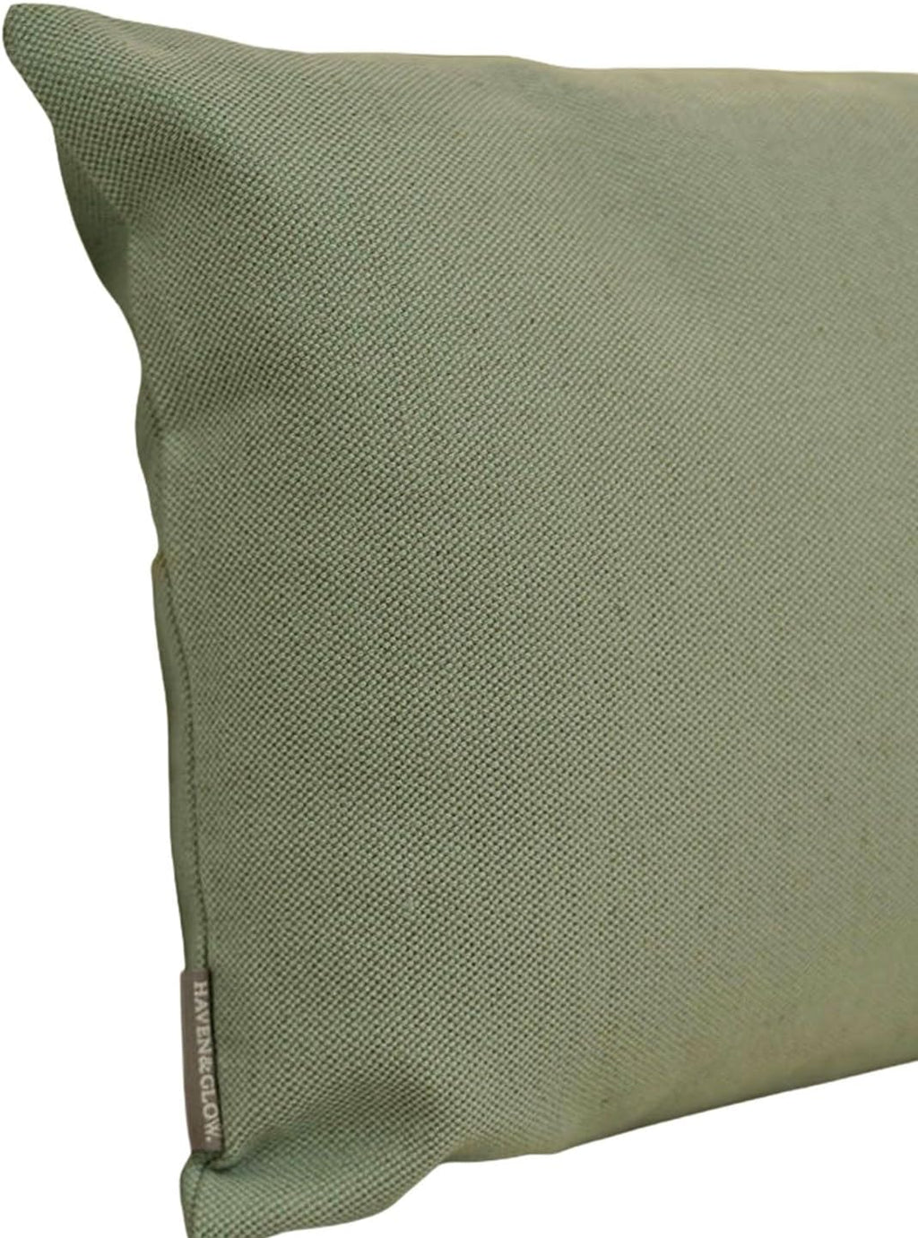 Haven & Glow Decorative Throw Pillow Cover – Square Cushion Case with Zipper | Modern Sofa, Couch & Bed Accent Pillow Covers for Living Room, Bedroom & Home Decor | 18 x 18 Inch – Sky Blue – Pack of 2