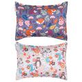 ALVABABY Toddler Pillowcases 2 Pack Cotton Kids Pillow Cover Fit 13"x 18" or 14"x20" Envelope for Girl Boy Sleepy Travel 2L-TPW24A