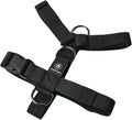 Spark Paws No Pull Dog Harness for Large Dogs, Heavy Duty Dog Harness for Big Strong Breeds, Adjustable, Y Shaped Padded Halter Design with Front Clip - Black - S