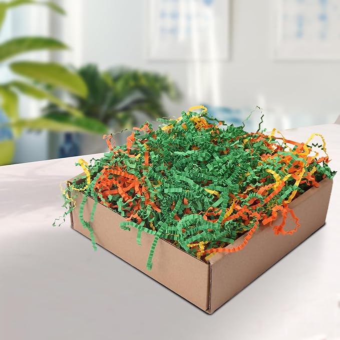 Kyouki Crinkle Paper Bird Toys, for Small Parrots, Parakeets, Cockatiels, Lovebirds, Conures, Budgies, Finches, Canaries – Fun Chewable & Shreddable Toy with Colorful Crinkle (Wrinkled Paper)