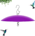 13" Bird Feeder Rain Cover,Bird House Dome,Hummingbird Feeder Guard,Proof for Shepherd's Hook Outdoors, (Purple), 1Pack