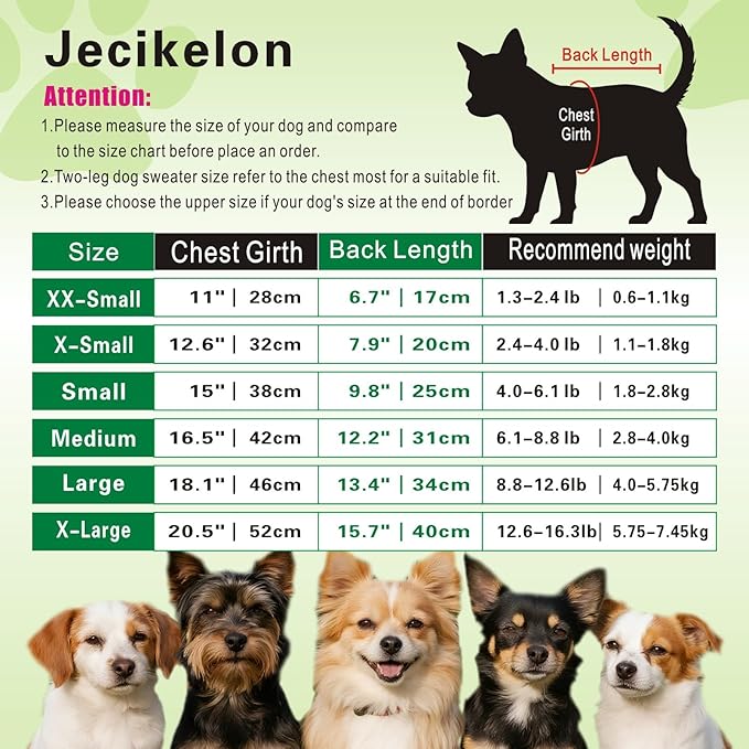 Jecikelon Pet Dog Clothes Dog Sweater Soft Thickening Warm Pup Dogs Shirt Winter Puppy Sweater for Dogs (Z01-Purple, X-Small)