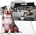 American Kennel Club Charcoal Puppy Training Pads, with Anti-Slip Adhesive Backing, Quick Dry Gel and Activated Carbon Odor Control (Charcoal, 60 Count - (XXL 28 x 34))