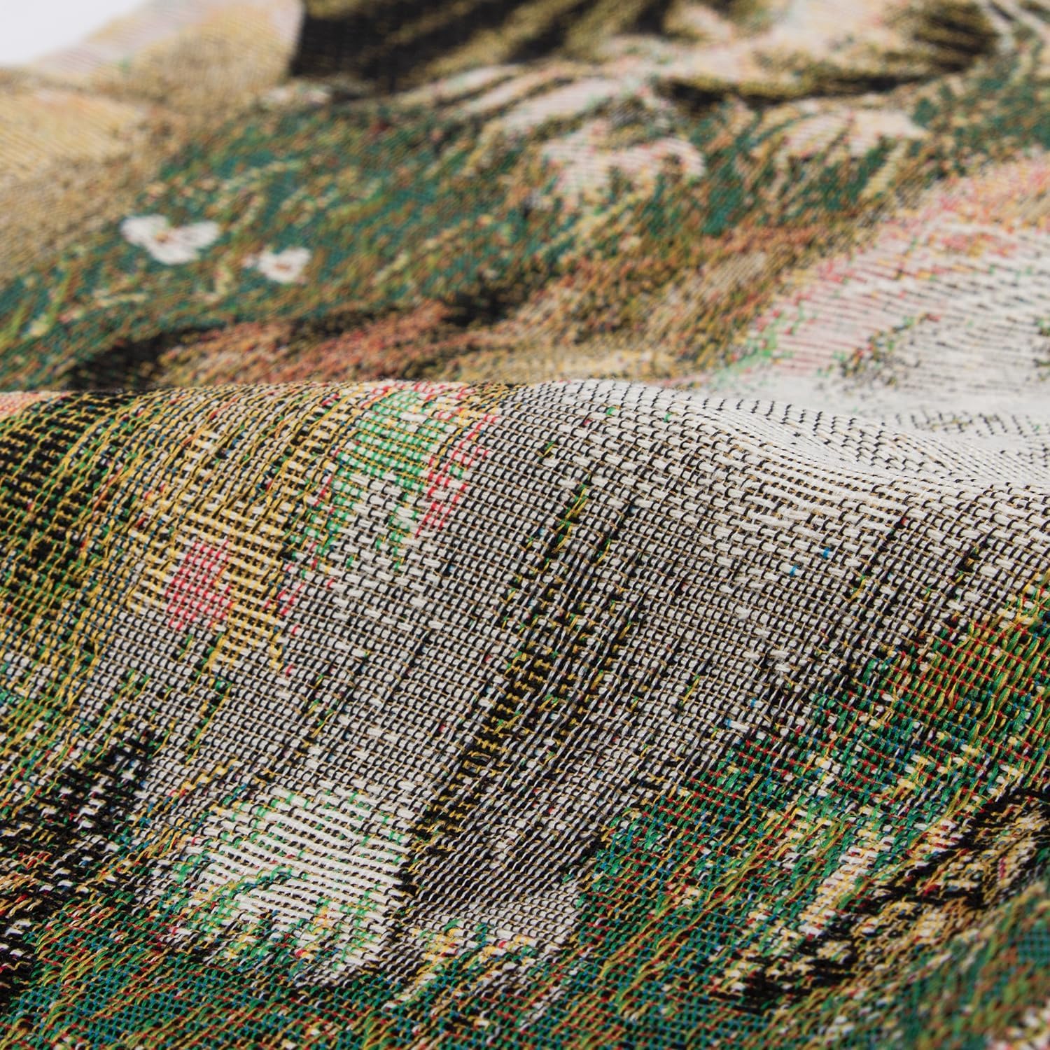 Cute Cat Garden Lumbar Throw Pillow Cover 12x 20, Art Painting Linen Pillow Cushion Cases, Farmhouse Decorative Pillows for Bed, Outdoor Couch Bedroom Car Green