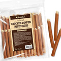 AFreschi Natural Chicken Dipped Rice Sticks 24 oz, All Natural, Grain-Free, High-Protein, Healthy & Easily Digestible, Soft Texture