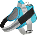 Bolux Dog Harness, No-Pull Reflective Dog Vest, Breathable Adjustable Pet Harness with Handle for Outdoor Walking - No More Pulling, Tugging or Choking (OceanicBlue, X-Large (Pack of 1))