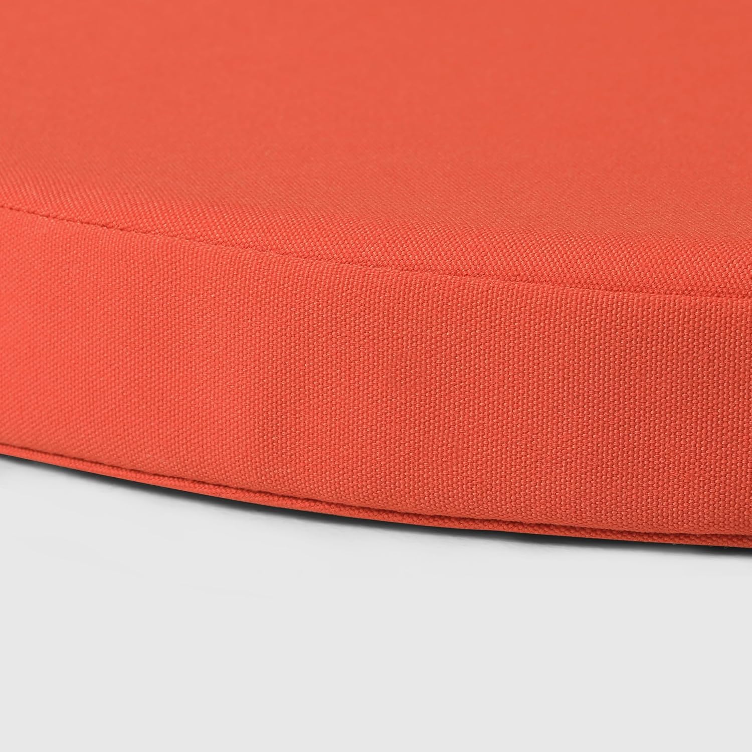 WestinTrends Solace Outdoor Patio Kitchen Dining Chair Round Seat Cushions Set of 4, 16 x 16, Orange