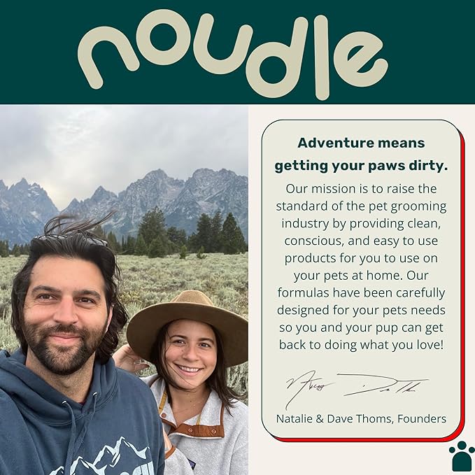 Pets - Revitalizing 2-1 Shampoudle, 16oz, Moisturizing and Gentle All Natural pet Shampoo with Spearmint, Cedarwood, Eucalyptus, and Oatmeal