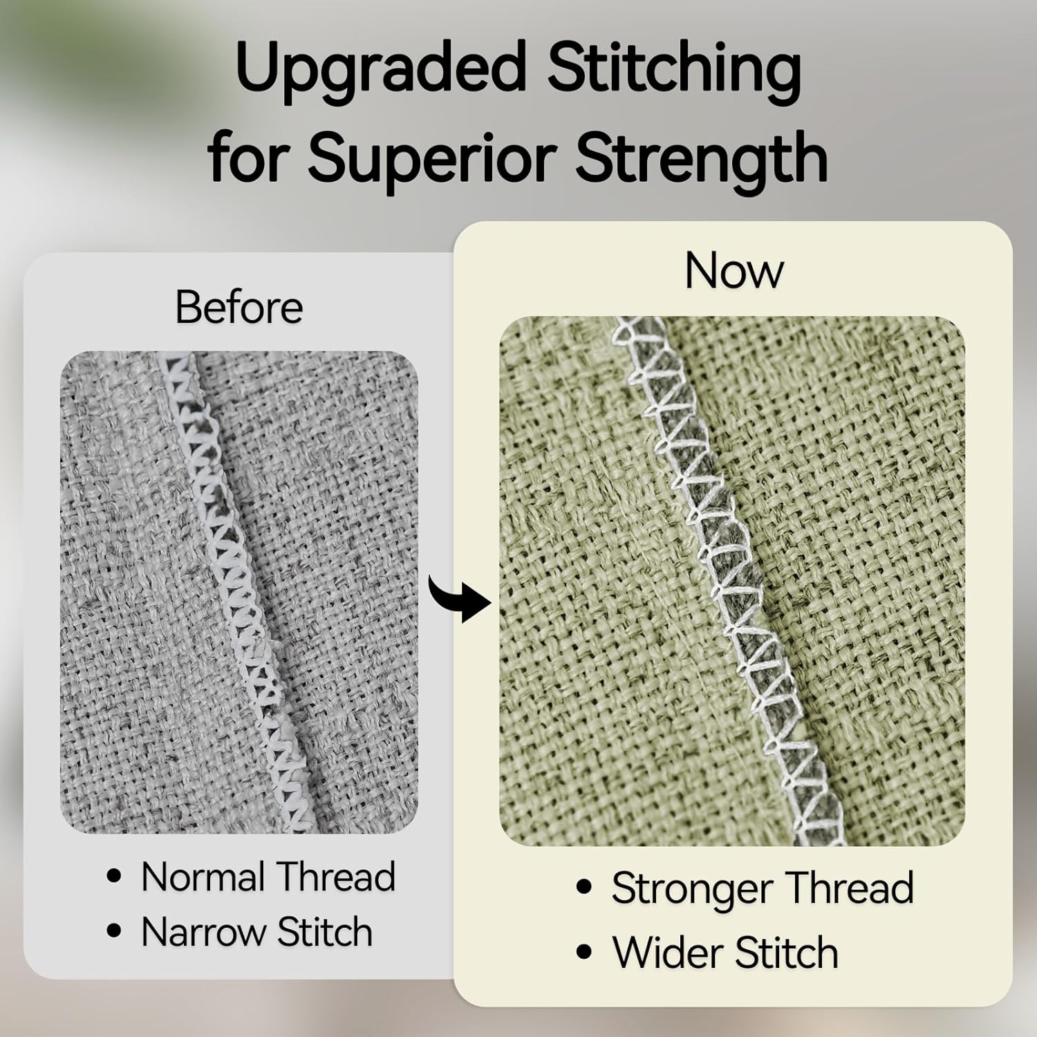 a moment Linen Pillow Covers Set of 2,Boho Farmhouse Throw Pillowcases Neutral Textured Decorative Covers for Couch Sofa,Soft Linen Blend Accent Case Cushion Home Decor 20"x12"Seeding Green