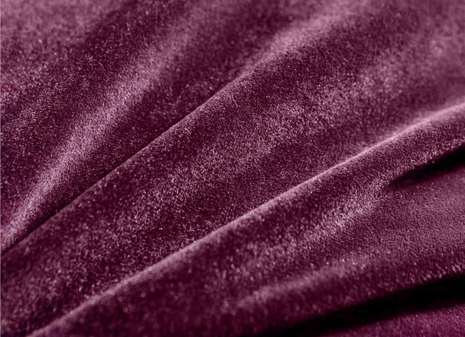 Triangular Reading Bed Rest Pillow Large Bolster Cushion Headboard Backrest Wedge Pillow with Removable Cover and Two Large Side Pockets (Dark Purple, Twin: 39 x 8 x 20 inches)