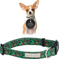 Lucky Love Dog - Adjustable Dog Collar with Easy Click Holly for Small to Large Ones, Durable, & Comfortable for Male & Female Dogs, Pet Collar for Puppies & Adult Dogs - Holly, XS