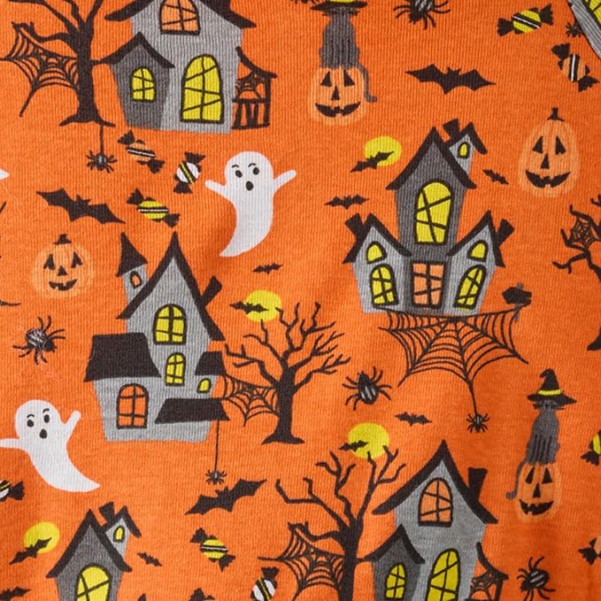 Rocky – The Orginal Lightweight Hooded TEE 100% Organic Cotton Dog Hoodie Pet Coat Sweater for Small, Medium, Large Dogs, Spooky, X-Small