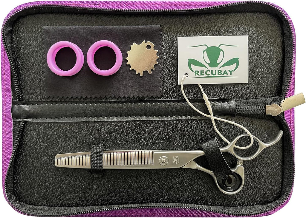 7.0" Multipurpose Dog Scissors, Professional Model for Fulffy Hair Thinning