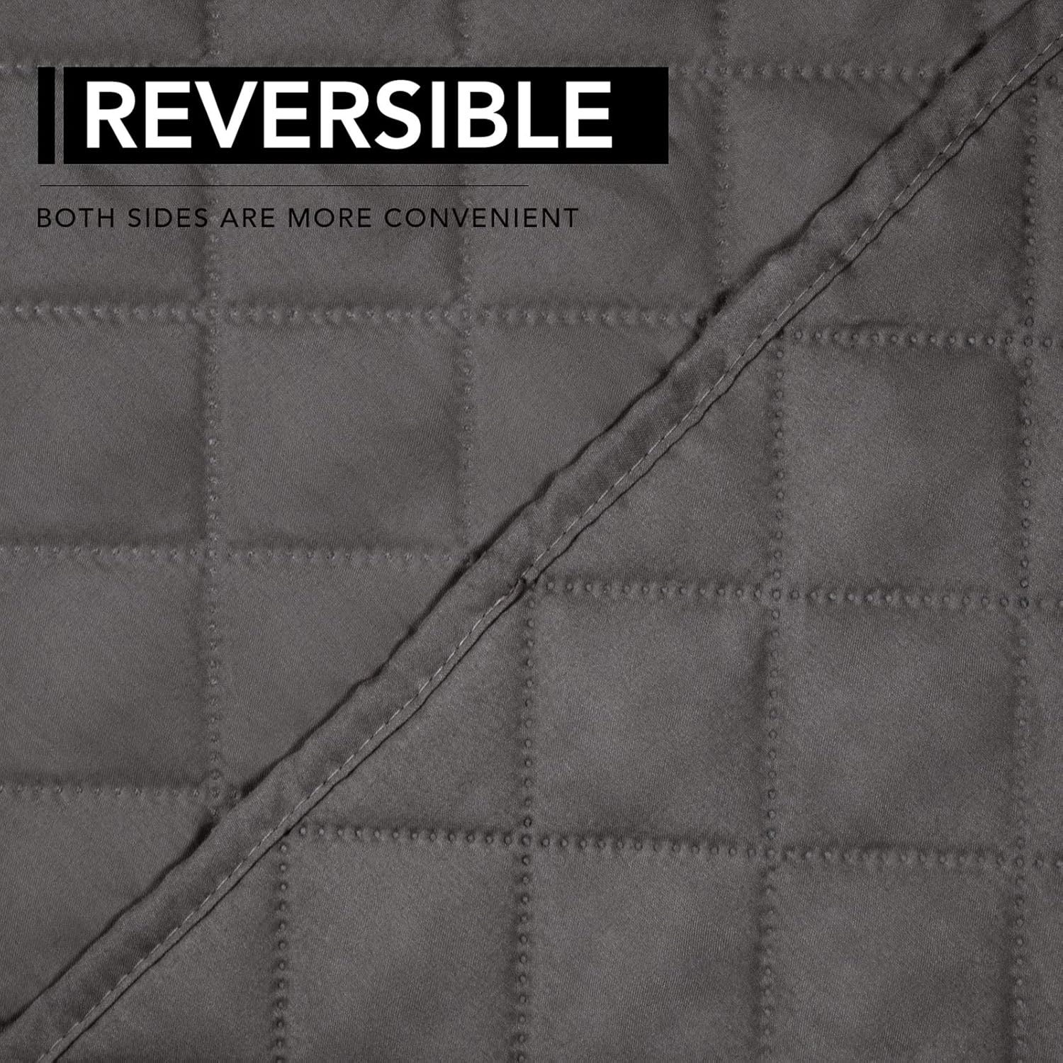 Easy-Going Oversized Recliner Cover Reversible Couch Cover Sofa Cover for Living Room Water Resistant Furniture Protector with Elastic Straps for Pets Dog (Oversized Recliner, Gray/Gray)