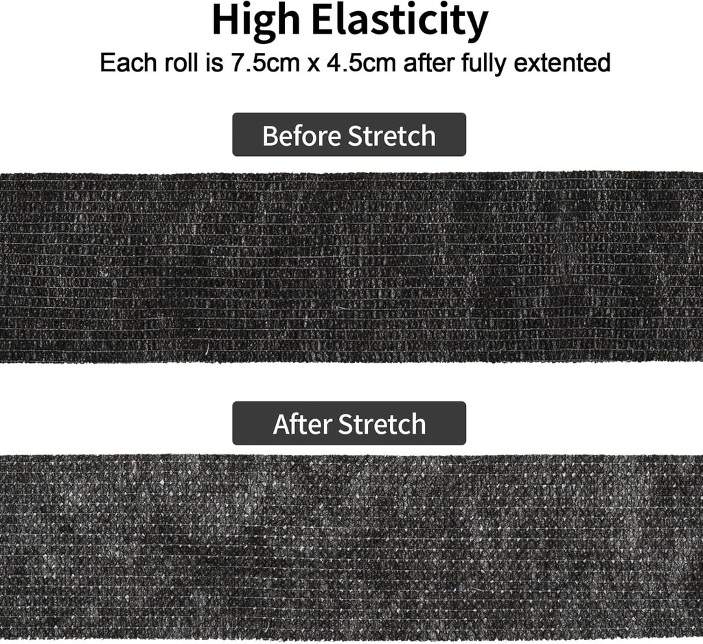 12 Pack Self Adhesive Bandage Wrap 3 inch X 5 Yards Elastic Self Adherent Cohesive Bandage for Ankle Wrist Sports Athletic Tape Pet Vet Wrap for Horses Dog First Aid Tape