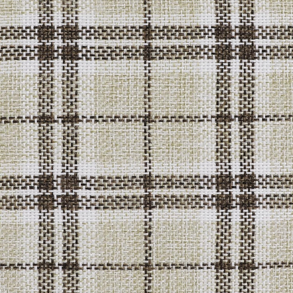 AAAAAcessories D-Shaped Chair Cushions, 2" Thick Dining Chair Pads with Ties and Removable, Machine-Washable Cover, 17" x 16", Set of 4, Yellow Checkered