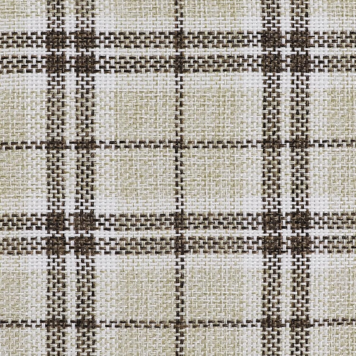 AAAAAcessories D-Shaped Chair Cushions, 2" Thick Dining Chair Pads with Ties and Removable, Machine-Washable Cover, 17" x 16", Yellow Checkered