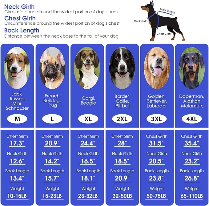 ASENKU Extra-Large Dog Sweater, Dog Sweaters for Extra Large Dogs, Pet Sweatshirt Apparel Turtleneck Pullover Winter for Doberman, Great Dane (Teal Blue, 3XL)