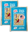 Valley Farms Hearty Delight 4 LB 2-Pack (8 LB Total) Wild Bird Food for Outside Feeders, No-Mess Wild Bird Seed with Sunflower Hearts & Peanut Kernels, No Fillers, Perfect for Outdoor Patios