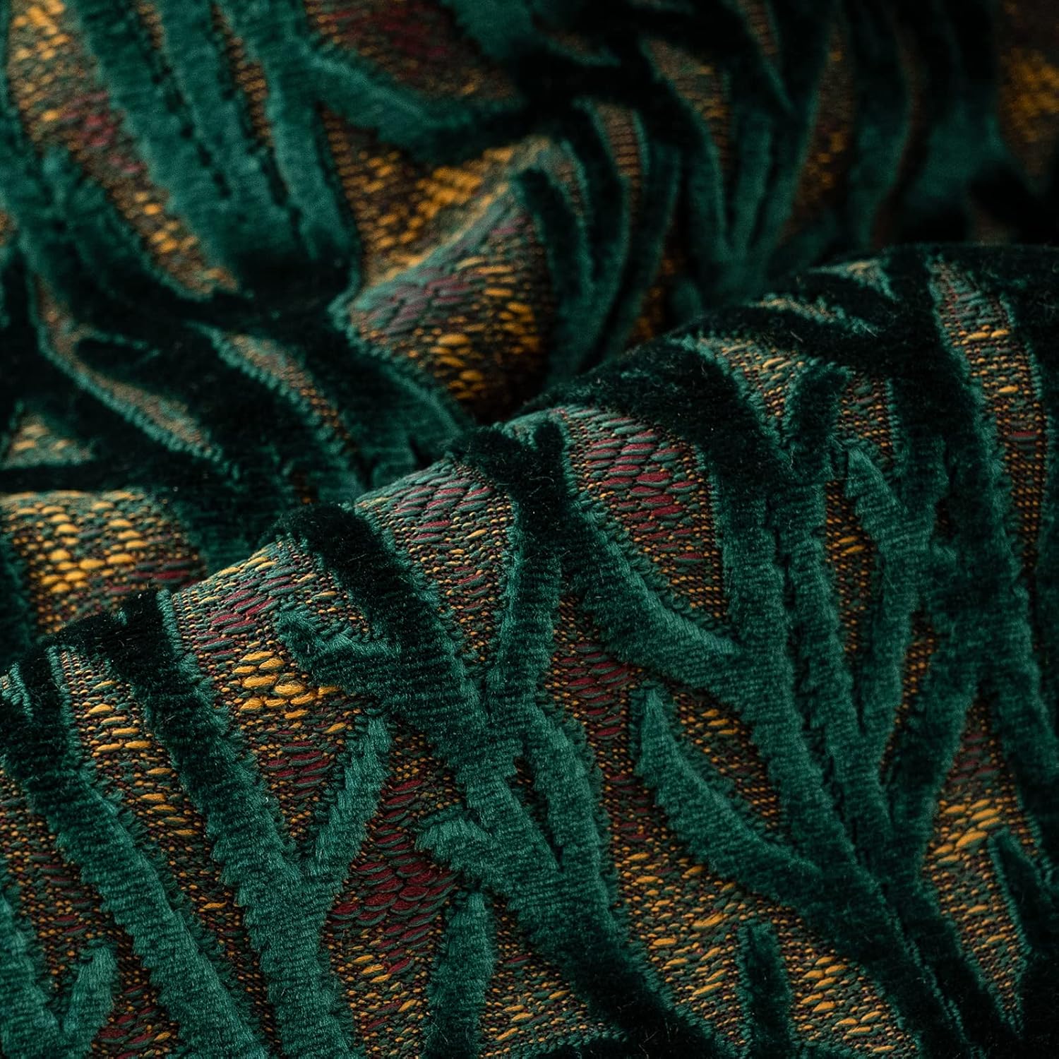 Yangest Green Twigs Throw Pillow Cover Branches Velvet Cushion Case Neutral Pillowcase for Sofa Couch Bedroom Living Room Home Decor,18x18 Inch