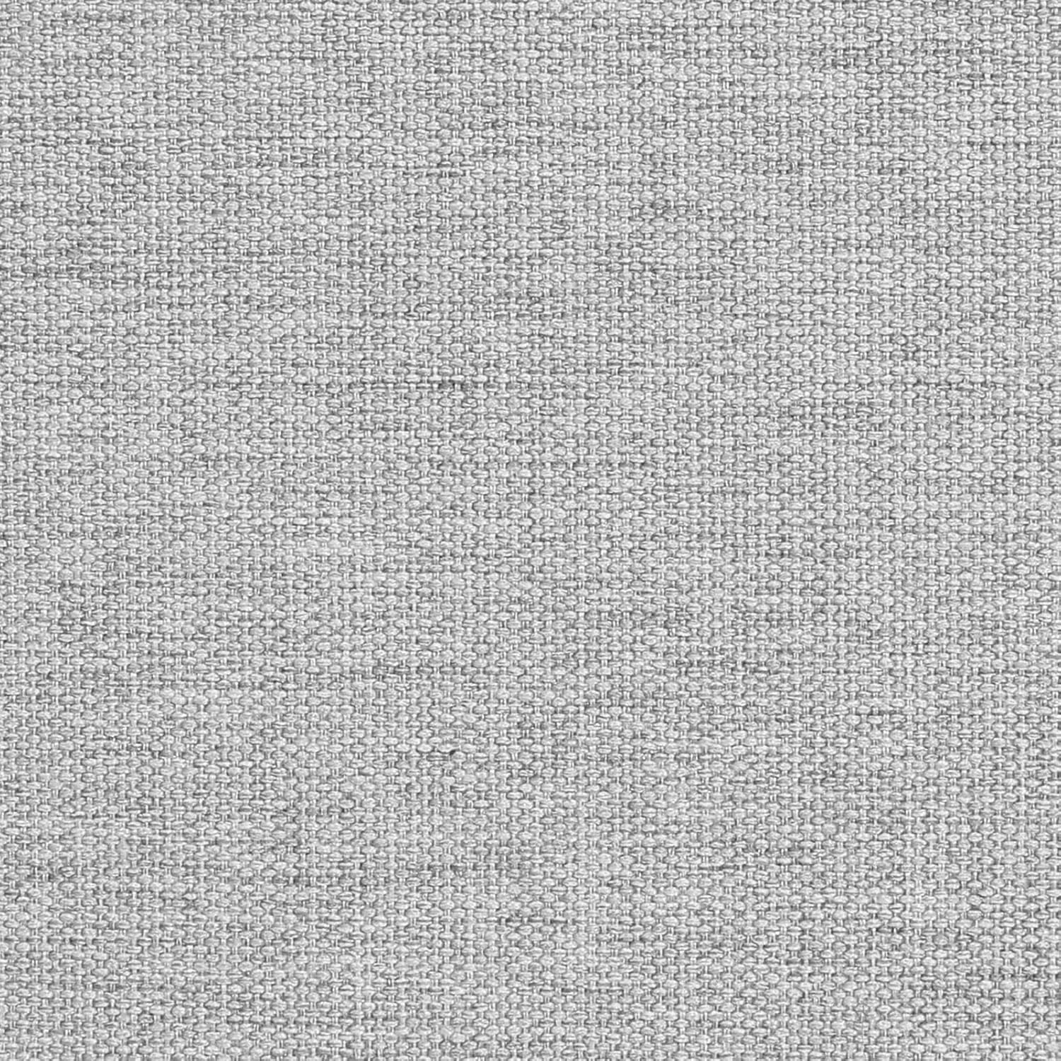 AAAAAcessories D-Shaped Chair Cushions, 2" Thick Dining Chair Pads with Ties and Removable, Machine-Washable Cover, 17" x 16", Set of 6, Light Gray