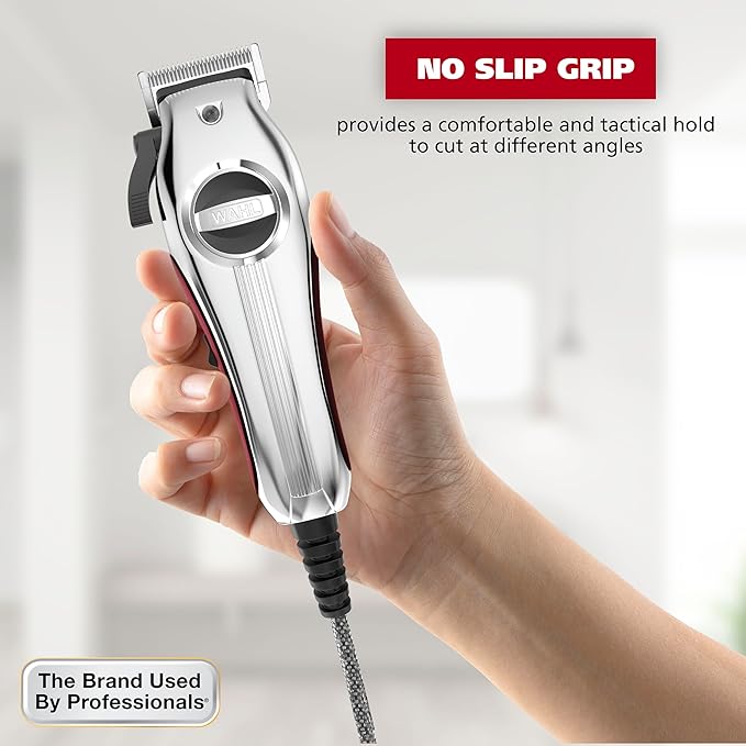Wahl USA Pro Series All Metal Corded Dog Grooming Kit, an Ultra Quiet Dog Clipper with Metal Housing for Quieter and Cooler Operating - Model 3026335