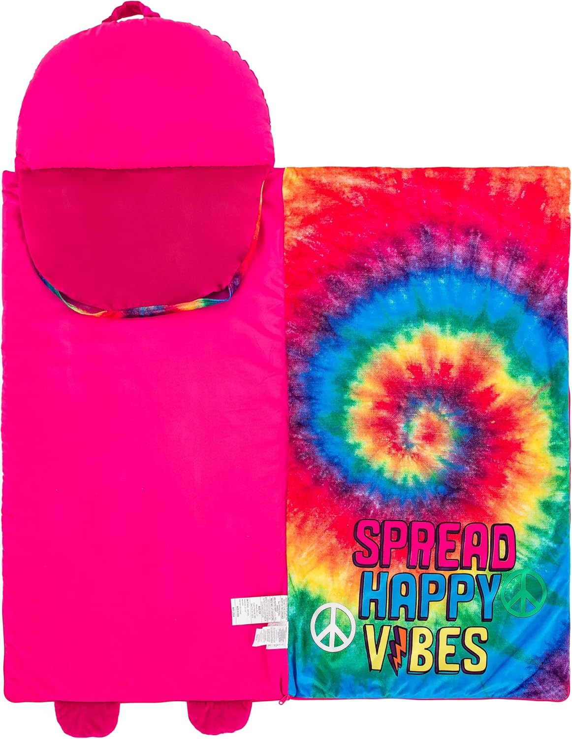 Kid's Nap Buddies Character Preschool Nap Mat, Toddler Sleeping Bag with Pillow for Daycare, Ages 3+