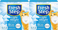 Fresh Step Clumping Cat Litter, Lightweight, Extreme, Long Lasting Odor Control Kitty Litter with Activated Charcoal, Low Dust Formula, 15.4 lb (Pack of 2)