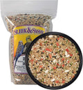 SLEEK & SASSY Garden Small Hookbill No Sunflower Bird Food for Lovebirds, Cockatiels, Quaker Parrots & Small Conures (2 lbs.)