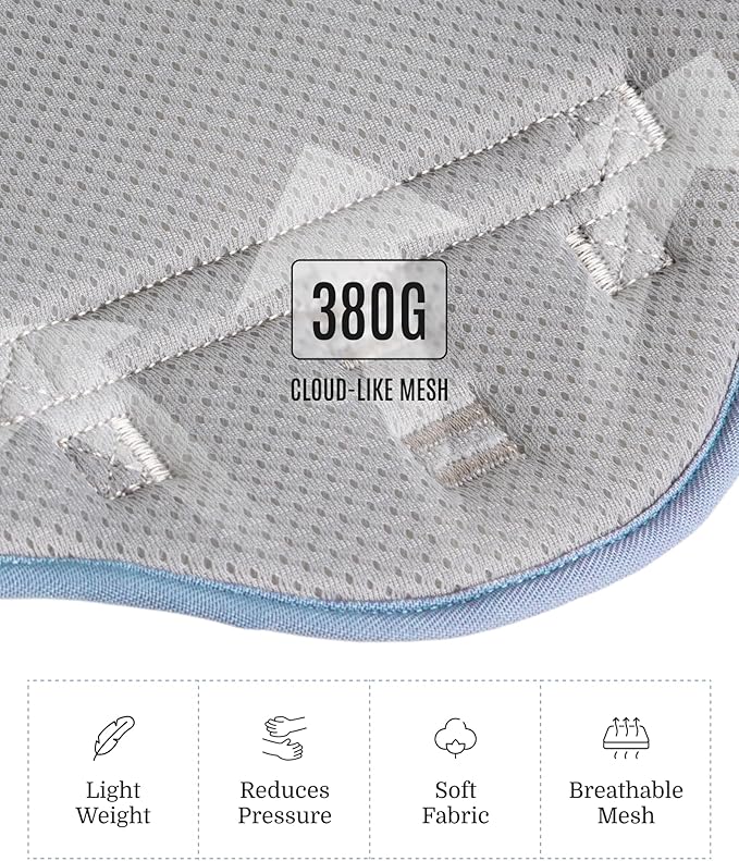 2025 New Edition, Fei & Eve MagEase Dog Harness - 3-Second Magnetic Buckles | 3-Point No-Pull Control | Heavy-Duty 900D Nylon | Dual Safety Handles | Breathable Mesh | Adjustable Fit | X-Large, Blue